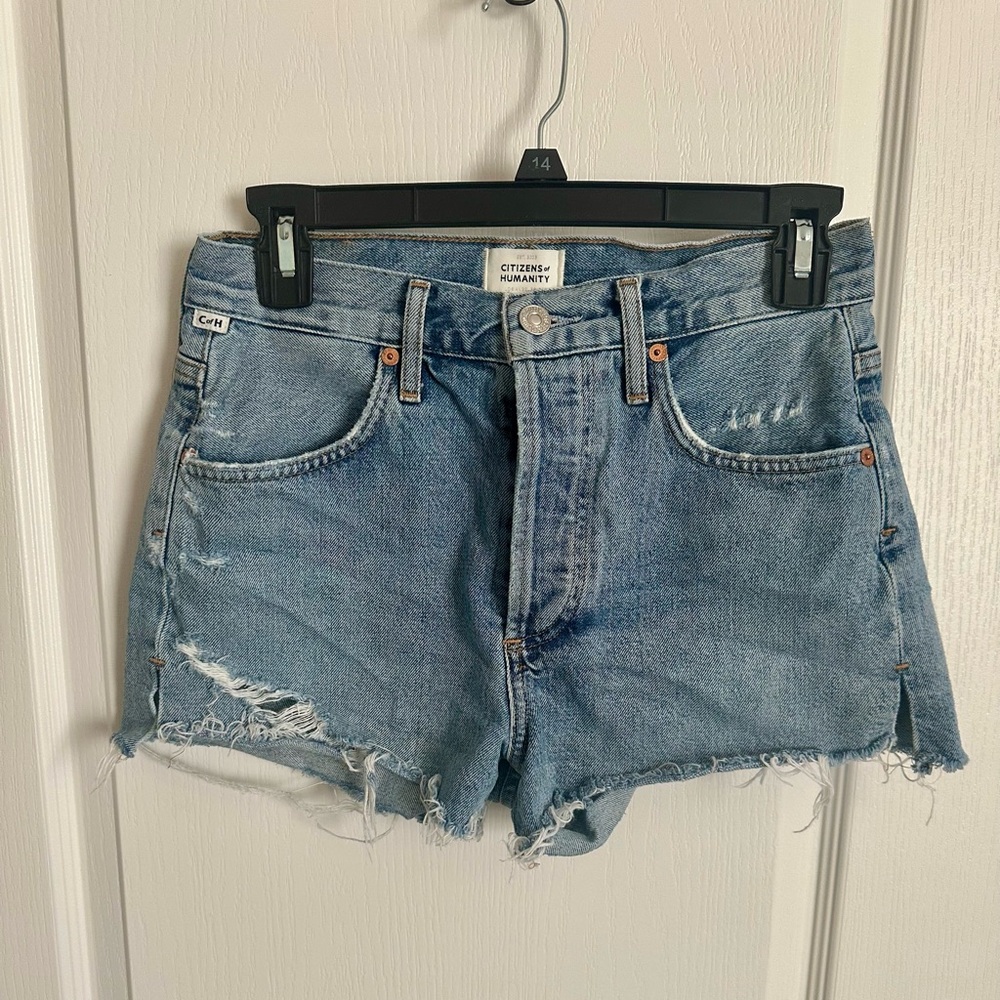 CITIZENS OF HUMANITY - Women's Annabelle Cut-Off Short - Perfect Condition! - Picture 5 of 12